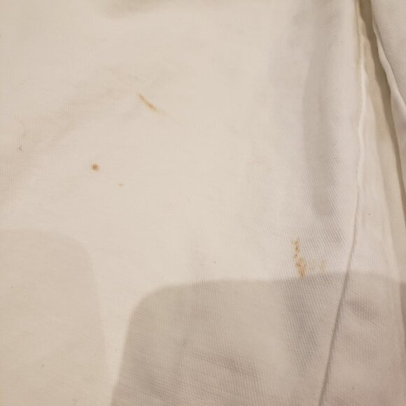 GAP Boyfriend Roll-Up Ladies shorts off-white cream Beige Size 0 - Picture 4 of 9